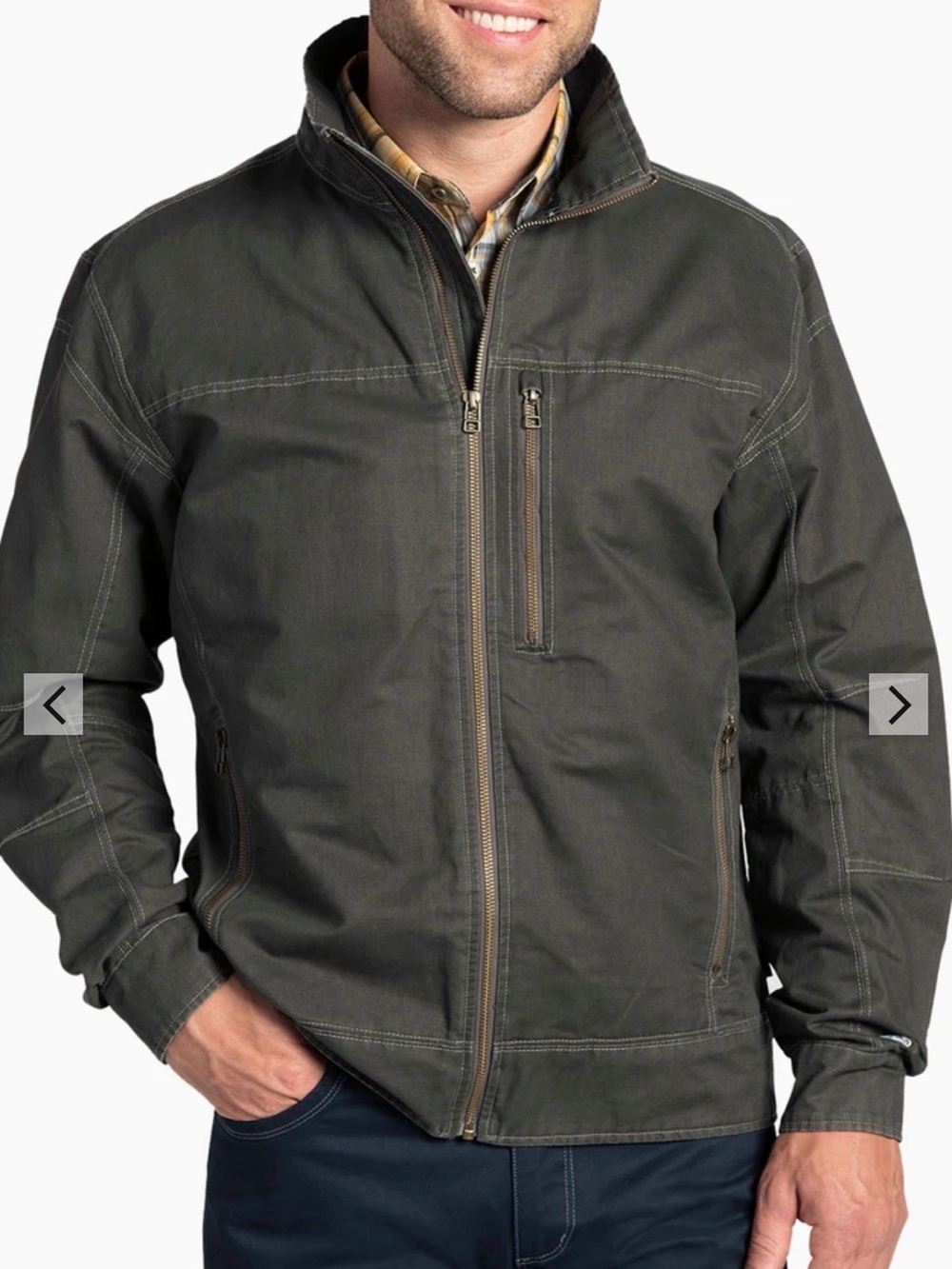 Kuhl Men's Burr Jacket Gun Metal